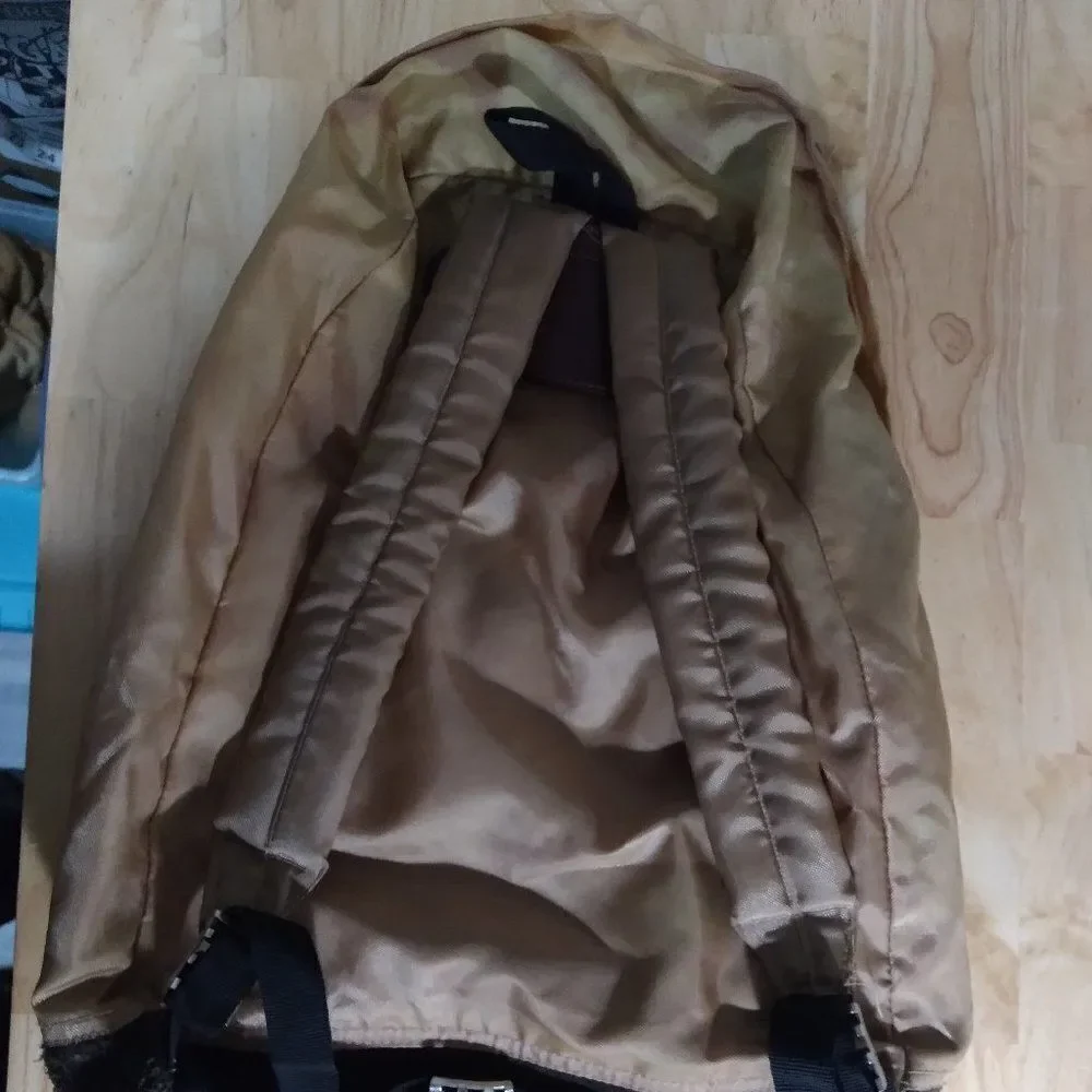 Vintage Stansport Leather Bottom Backpack